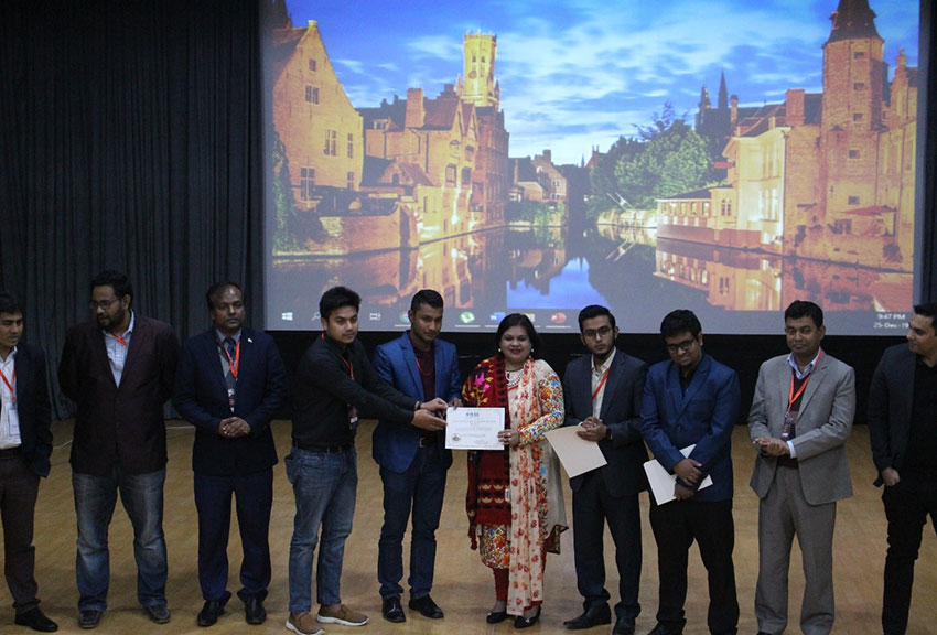 IEEE VU SB awarded as a ‘Best Promising Student Branch Award 2019’