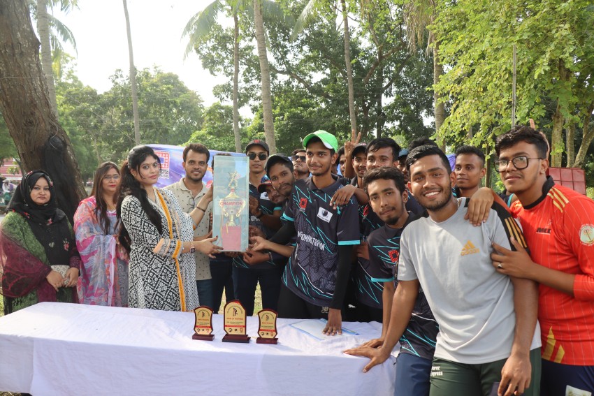 ব্যবসায় প্রশাসন বিভাগ, বরেন্দ্র বিশ্ববিদ্যালয়ের অন্তঃবিভাগ ক্রিকেট টুর্নামেন্ট ২০২২ এর  চ্যাম্পিয়ন প্রথম বর্ষ ।