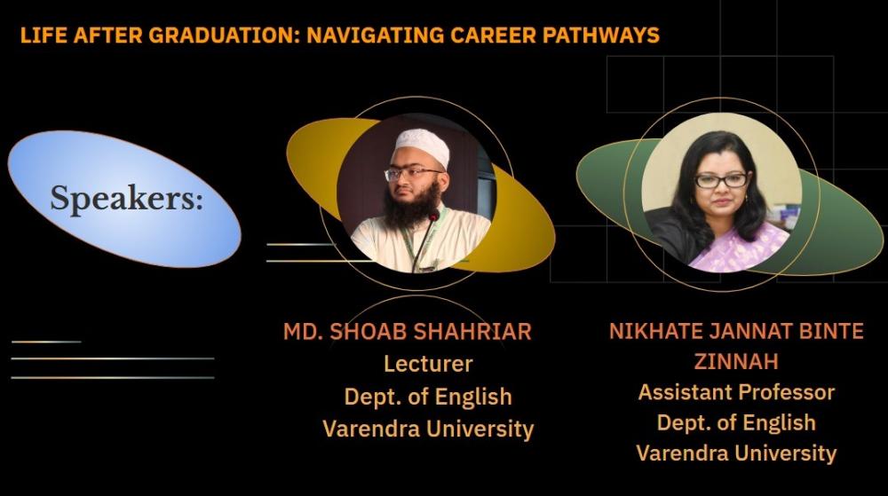 Department of English, VU Hosts Career Guidance Session: "Life After Graduation: Navigating Career Pathways