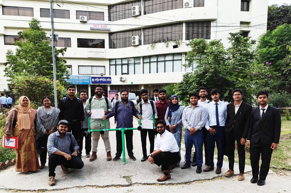 UIHP National Innovation Challenge 2026-এ বরেন্দ্র বিশ্ববিদ্যালয়ের তড়িৎ ও ইলেকট্রনিক কৌশল বিভাগের সাফল্য