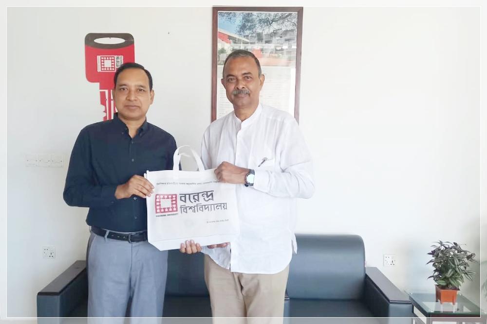A Warm Courtesy Visit by the Vice Chancellor of IUT to Varendra University
