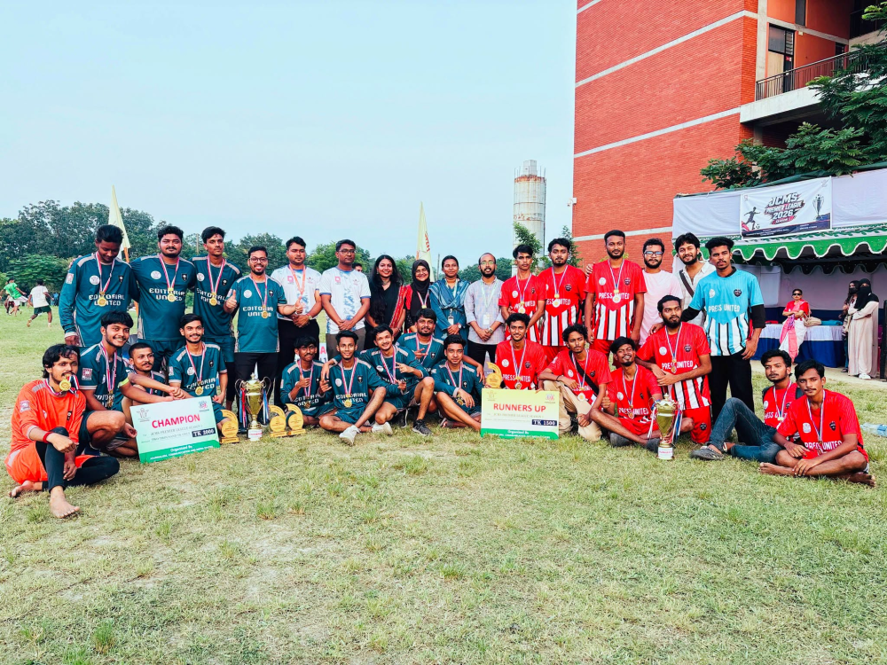 জেসিএমএস প্রিমিয়ার লিগ ২০২৬, সিজন ০১-এর চ্যাম্পিয়ন এডিটোরিয়াল ইউনাইটেড