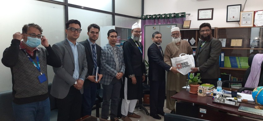 ড্যাফোডিল ইন্টারন্যাশনাল বিশ্ববিদ্যালয়ের আইকিউএসি পরিদর্শন