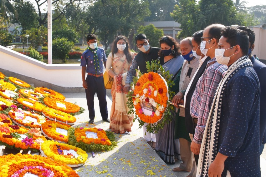 বরেন্দ্র বিশ্ববিদ্যালয়ে শহিদ দিবস ও আন্তর্জাতিক মাতৃভাষা দিবস উদযাপন