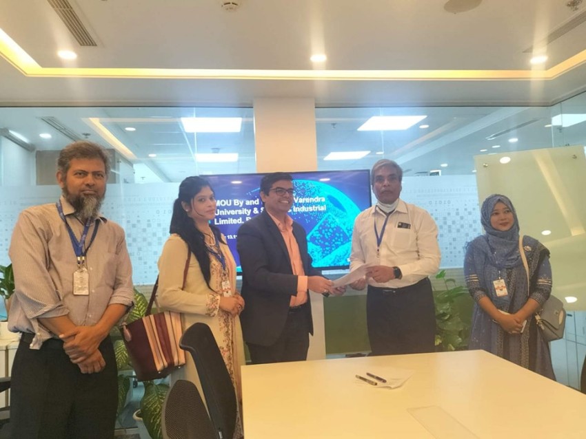 Grand MoU Signing ceremony between Siemens Industrial Limited Bangladesh & Department of Business Administration, Varendra University.
