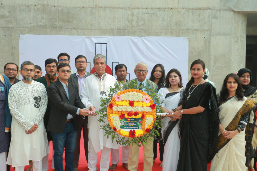 বরেন্দ্র বিশ্ববিদ্যালয়ে শহিদ দিবস ও আন্তর্জাতিক মাতৃভাষা দিবস পালিত