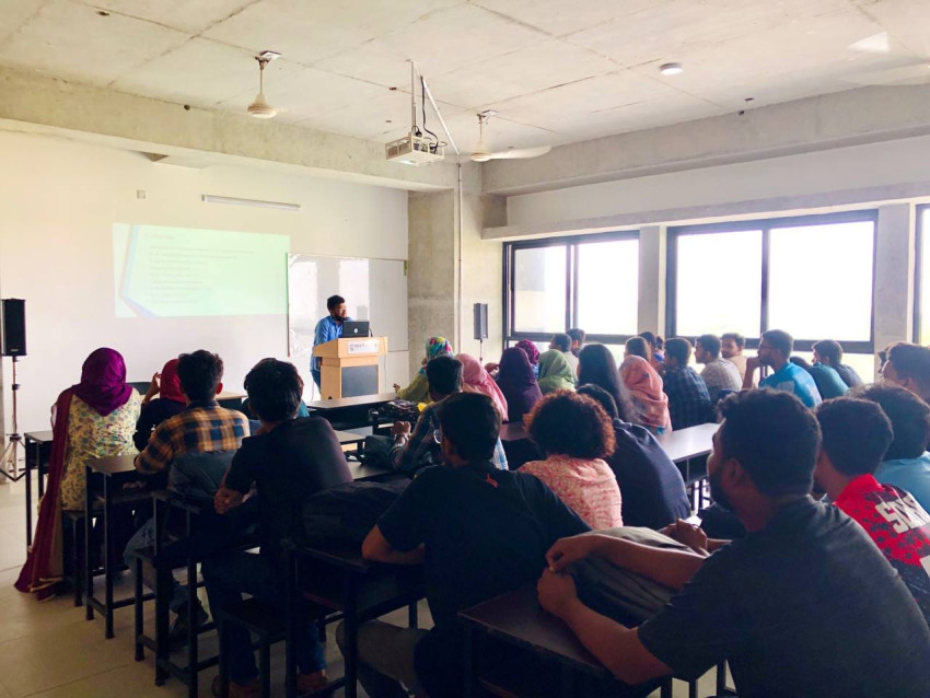 "Department of Pharmacy,  Varendra University Hosts Seminar on Erasmus Mundus Joint Masters Scholarship"