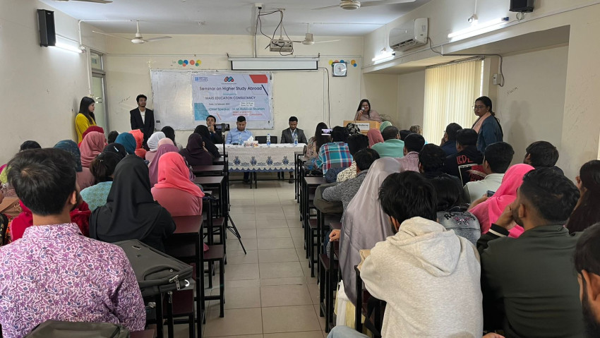 Seminar on Higher Study Aborad at Department of Business Administratioin