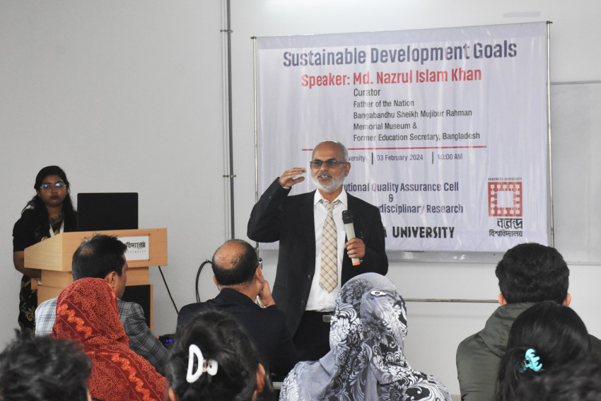 বরেন্দ্র বিশ্ববিদ্যালয়ে এসডিজি বিষয়ক সেমিনার