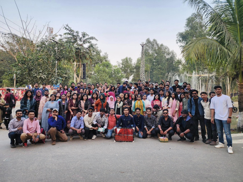 বরেন্দ্র বিশ্ববিদ্যালয়ের আইন ও মানবাধিকার বিভাগ কর্তৃক বার্ষিক বনভোজন আয়োজিত