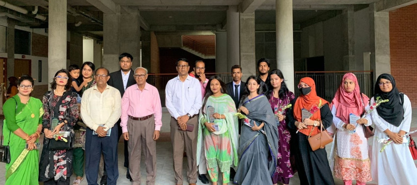 আইন ও মানবাধিকার বিভাগে প্রাক্তন শিক্ষার্থীদের পুনর্মিলনী ও   নবীন আইনজীবীদের সংবর্ধনা অনুষ্ঠিত