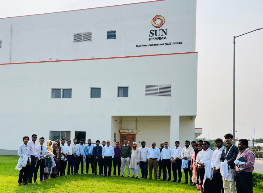  Department of Pharmacy of Varendra University, Rajshahi, visited to Sun Pharmaceutical (Bangladesh) Ltd