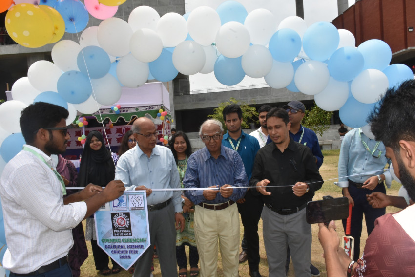 বরেন্দ্র বিশ্ববিদ্যালয়ে রাষ্ট্রবিজ্ঞান বিভাগের ক্রিকেট ফেস্ট ২০২৫ উদ্বোধন