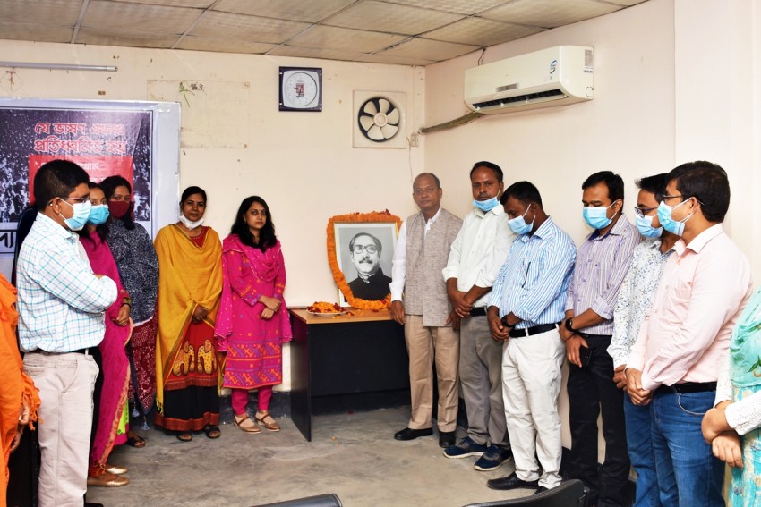 বরেন্দ্র বিশ্ববিদ্যালয়ে ঐতিহাসিক ৭ই মার্চ পালন