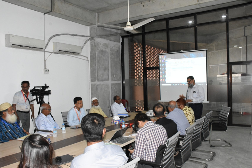  প্রিপারেশন ফর অ্যাক্রেডিটেশন ডকুমেন্টেশন অ্যান্ড এভিডেন্স শীর্ষক এক প্রশিক্ষণ কর্মশালা