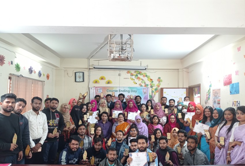 ফার্মেসী বিভাগের "Course Ending Day & Prize Giving Ceremony" অনুষ্ঠিত