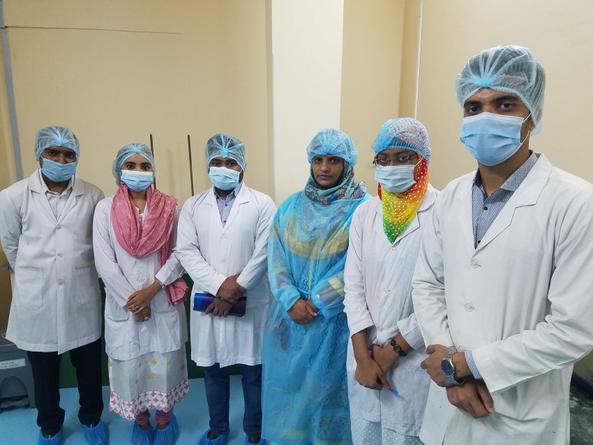 Industrial Tour 2021 at Team Pharmaceuticals Ltd.