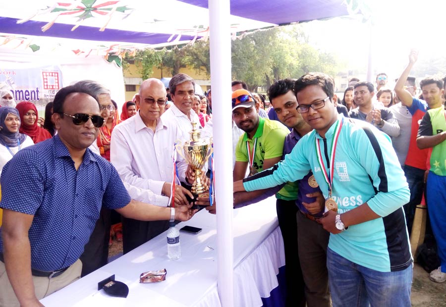 আন্তঃবিভাগ ক্রিকেট টুর্নামেন্টে ব্যবসায় প্রশাসন বিভাগ চ্যাম্পিয়ন