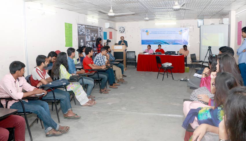 জার্নালিজম, কমিউনিকেশন অ্যান্ড মিডিয়া স্টাডিজ বিভাগ ইনফোস্মিথস্ ল্যাব পরিচিতি ও গ্রুপ কমিটি গঠন
