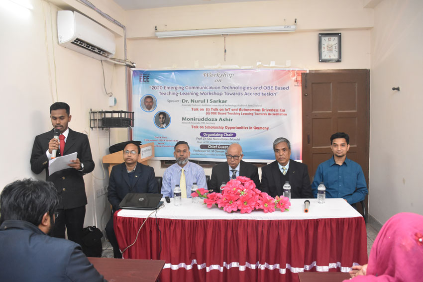 Workshop on 2020 Emerging Communication Technologies and OBE based Teaching-Learning Workshop towards Accreditation