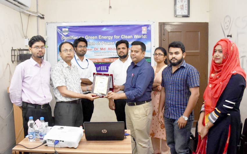 Seminar on Green Energy for Clean World: Contribution of Power Electronics