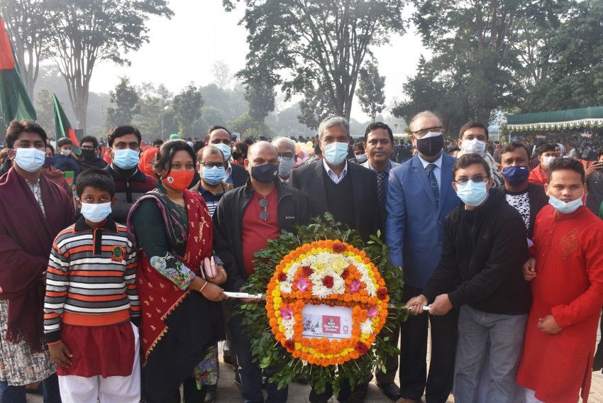 বরেন্দ্র বিশ্ববিদ্যালয়ে বিজয় সুবর্ণজয়ন্তী ও মুজিব শতবর্ষ উদযাপন
