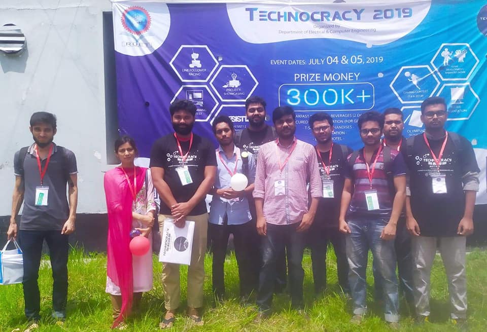 Technocracy-2019, RUET  ইভেন্টে বরন্দ্রে বশ্বিবদ্যিালয়রে র্অজন