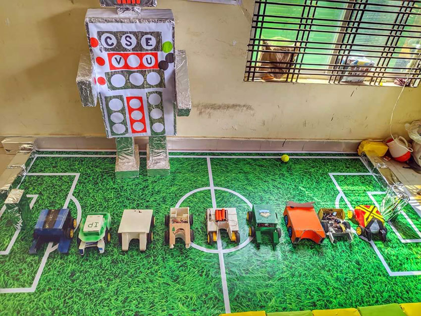 বরেন্দ্র বিশ্ববিদ্যালয়ের CSE বিভাগের Robo Soccer 2020 ইভেন্ট অনুষ্ঠিত