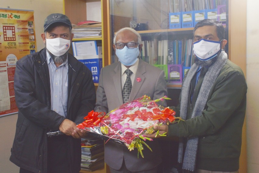 বরেন্দ্র বিশ্ববিদ্যালয়ের ট্রেজারারের দায়িত্ব গ্রহণ করলেন প্রফেসর ড. মো. ফয়জার রহমান