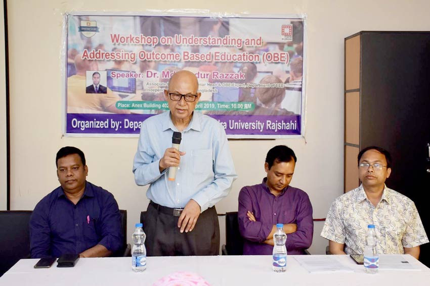 Workshop on ‘Understanding and Addressing Outcome Based Education (OBE)’–EEE