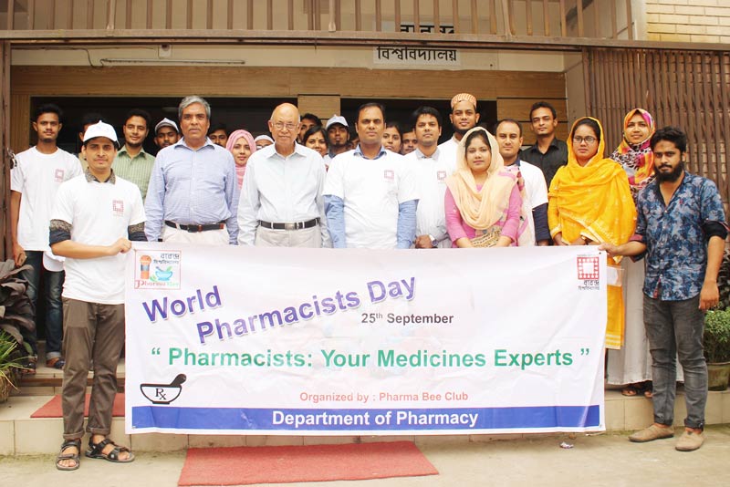 Pharmacy department Varendra University has celebrated World Pharmacists Day